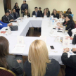 El encuentro se desarrolló en la Sala de Conferencias del Piso 8 de la Torre Norte del Palacio de Justicia de Asunción.