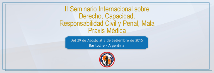 II Seminario Internacional, Bariloche 2015