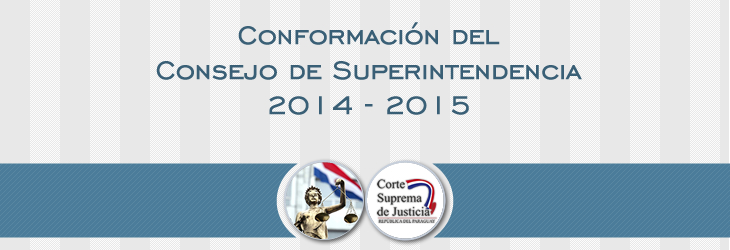 Conformación Consejo de Superintendencia 2014-2015