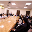 Reunión con magistrados de diferentes fueros de la Circunscripción Judicial de Alto Paraná.