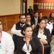 La presentación se realizó intercaladamente en el Salón Auditorio “Dra. Serafina Dávalos” del Palacio de Justicia en Asunción y en la Sala de Juicios Orales de la sede judicial de San Lorenzo, Circunscripción Central.