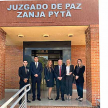 Visitó este viernes las instalaciones del Juzgado de 1ª Instancia y Juzgado de Paz del 2º Turno de la ciudad de Pedro Juan Caballero.