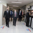 Autoridades realizan recorrido por las instalaciones del Poder Judicial
