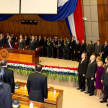 Ministros participaron de informe del presidente Cartes