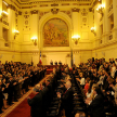 La ceremonia de inauguración se realizó en la sede del Congreso de Chile.