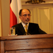 El presidente de la Corte Suprema de Chile, doctor Sergio Muñoz, dio la bienvenida a los participantes.