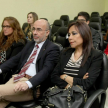 La conferencia se realizó en la Sala de Juicios Orales del Palacio de Justicia de Asunción.