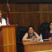 La actividad se llevó a cabo en el salón auditorio de la sede judicial de Asunción.