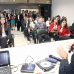 Los estudiantes de Derecho en la Universidad Nacional de Asunción (UNA), visitaron el Juseo ubicado en la sede judicial de la capital.