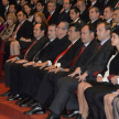 Representantes de los demás poderes del Estado y otras autoridades nacionales e internacionales participaron del acto inaugural.