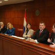 El vicepresidente de la Asociación de Jueces del Paraguay, doctor Alberto Martínez Simón participó del encuentro