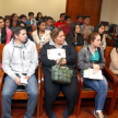 Los estudiantes del Colegio Espíritu Santo de la ciudad de La Paloma visitaron el Palacio de Justicia de Asunción.