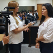 Una de las estudiantes concedió una entrevista para Educando en Justicia TV