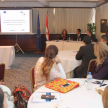 La actividad se realiza en el marco del Programa Euro Social, que tiene por objetivo el fortalecimiento de los medios alternativos de resolución de conflictos.