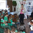 La defensora pública de la Niñez y de la Adolescencia de la zona, doctora Claudia Miranda, expuso sobre los derechos y obligaciones de los niños.