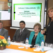 La abogada y notaria pública Julia Cardozo de Benítez, doctora Gladys Teresita Talavera Ayala, abogado Édgar Escobar y el doctor Alberto Martínez Simón.
