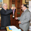 El doctor Rigoberto Zarza, director del Sistema Nacional de Facilitadores Judiciales, también fue reconocido por la labor desempeñada.