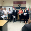Se trató la firma de convenio con dos casas de estudios de la zona, Universidad Autónoma de Encarnación y la Universidad Nacional de Itapúa.