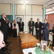 Como parte de la jornada de trabajo el ministro Ramírez Candia, hizo un recorrido verificando las instalaciones de la sede del Juzgado de Primera Instancia de Santa Rosa del Aguaray.