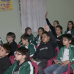 Los alumnos se mostraron muy participativos durante el encuentro y aclararon sus dudas con la jueza Violeta Melgarejo.