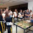 Los alumnos fueron recibidos en el Museo de la Justicia por el licenciado Santiago Benítez.