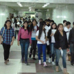 Los jóvenes hicieron un recorrido por los pasillos del Palacio de Justicia.