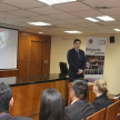 El juez del fuero Civil y Comercial doctor Walter Mendoza dialogó con los estudiantes de la Universidad Nacional de Itapúa 