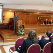 El consultor del Centro de Estudios Judiciales, Juan José Martínez quien expuso sobre el nuevo modelo de gestión administrativa