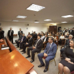 El presidente Benitez Riera felicitó a los jueces y fiscales y les deseó éxitos en sus funciones. 