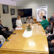 En el marco de la jornada de trabajo, en el Palacio de Justicia de Villarrica, el ministro Ramírez Candia, se reunió con los magistrados y miembros del Consejo de Administración de la jurisdicción.