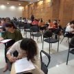 En la Sala de Conferencias del Palacio de Justicia de Villarrica, se realizaron los exámenes de conocimientos para los cargos vacantes correspondientes a la Circunscripción Judicial de Guairá.  