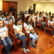 Los alumnos del Colegio Politécnico Cooperativa Ypacaraí se mostraron interesados en los temas dados a conocer durante la visita guiada.