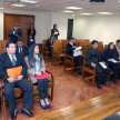 Alumnos de último año de derecho participaron de la charla ofrecida por el juez en lo Civil y Comercial.