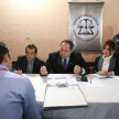 El presidente del Tribunal Penal de Guairá, abogado Juan Carlos Bordón Barton, también participó de la visita.
