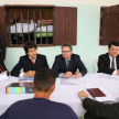 Autoridades judiciales de la Circunscripción Judicial de Guairá entrevistan a los menores.
