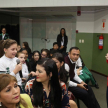 Niños del colegio Sembrador realizaron consultas durante charla educativa