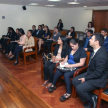 Estudiantes de Derecho de la Universidad Técnica de Comercialización y Desarrollo (UTCD) filial Paraguarí, visitaron el Palacio de Justicia.