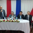 También estuvieron presentes el presidente de la circunscripción judicial, Edgar Urbieta, las vicepresidentas primera y segunda.