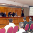 Charla sobre lo Penal y Tribunal Contencioso Administrativo desarrollada en el Salón Auditorio del Palacio de Justicia de Asunción.