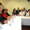 Participaron el ministro de la máxima instancia judicial doctor Luis María Benítez Riera, directores del área administrativa del Poder Judicial y del equipo de apoyo Usaid y Ceamso.
