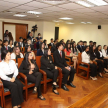 La charla se realizó en la Sala de Conferencias del 8vo piso del PJ de Asunción. 