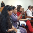 Los magistrados peruanos visitaron la sede judicial capitalina.