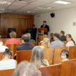 El director de Comunicación, abogado Luis Giménez, presentó su informe.