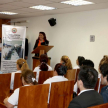 La viceministra de la Mujer, Estela Sánchez, también destacó la importancia del convenio.
