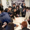 Los alumnos visitaron el Museo de la Justicia, Centro de Documentación y Archivo para la Defensa de los Derechos Humanos.
