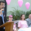 El oncólogo Máximo González, hablando de la importancia de la prevención precoz del cáncer de mama.