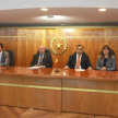 Además del ministro Benítez Riera, estuvieron presentes el fiscal general del Estado, Javier Díaz Verón, y ministros del Poder Ejecutivo.