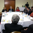 La actividad tuvo lugar en la sala de conferencias del noveno piso de la torre norte de la sede judicial de Asunción.
