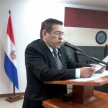 El presidente de la Circunscripción de Caaguzaú, Jorge Soto Estigarribia, durante la apertura del taller.