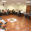La actividad se llevó a cabo en la Sala de Conferencias 1, octavo piso de la torre norte del Palacio de Justicia de Asunción.